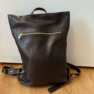 NWOT Coldbrew Portland Leather Goods Laptop Backpack